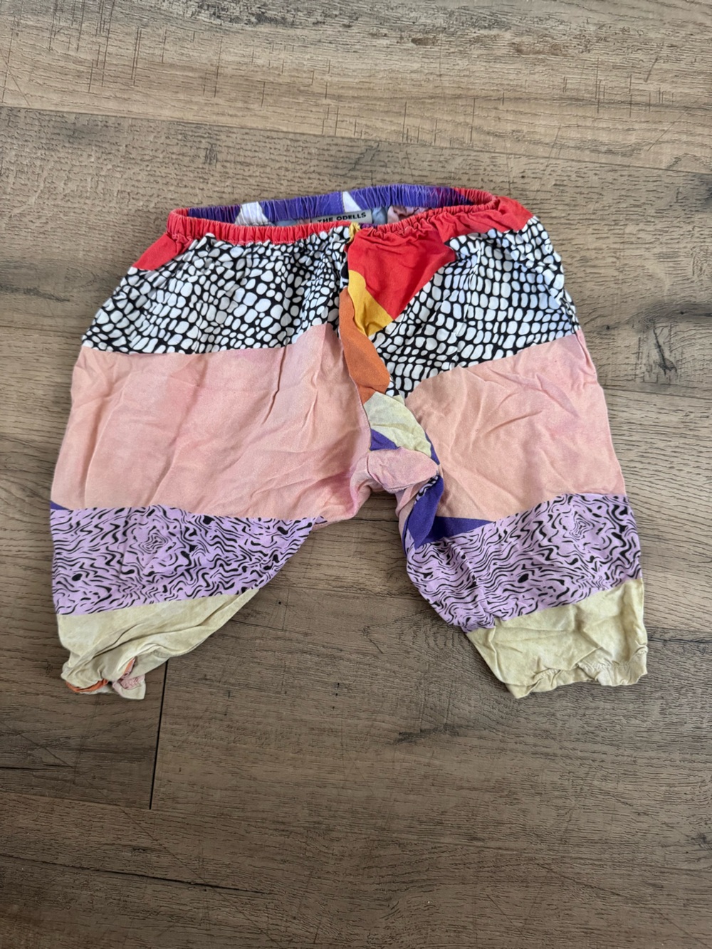 The Odells Patchwork pants - Elastic Waist 2T